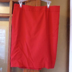 The Limited Red Pencil Skirt